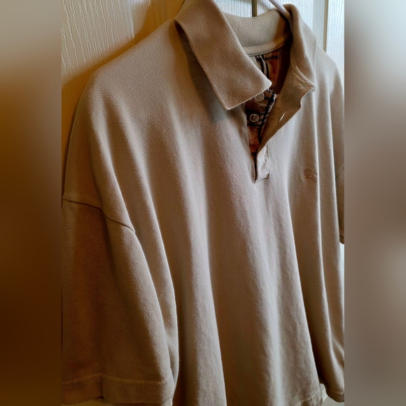Burberry London XL Cream Polo Shirt for Men - Picture 3 of 8